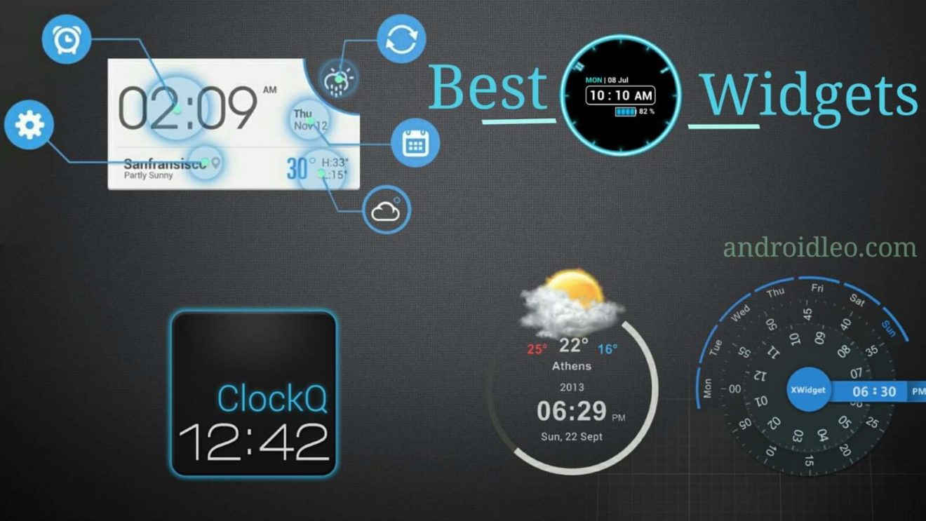 Best Digital & Analog Clock Widget for Android ANDROIDLEO