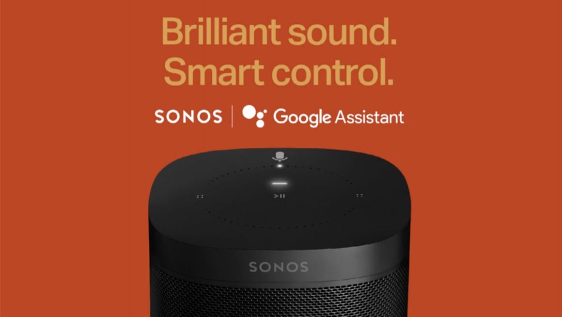 Zo werkt de Google Assistent op een Sonosspeaker