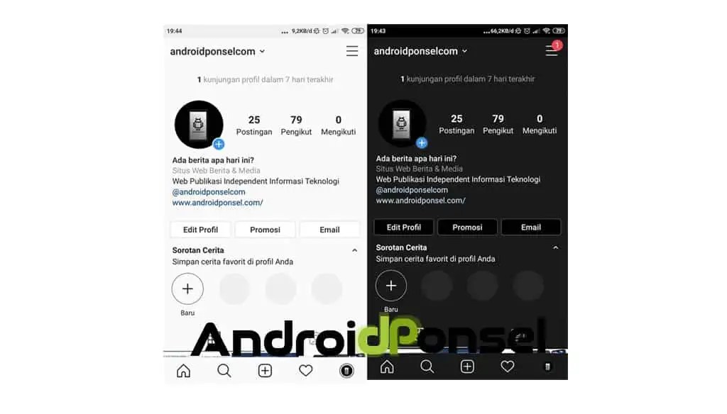 Cara Dark Mode Instagram Menggunakan Aplikasi (Anti GAGAL)
