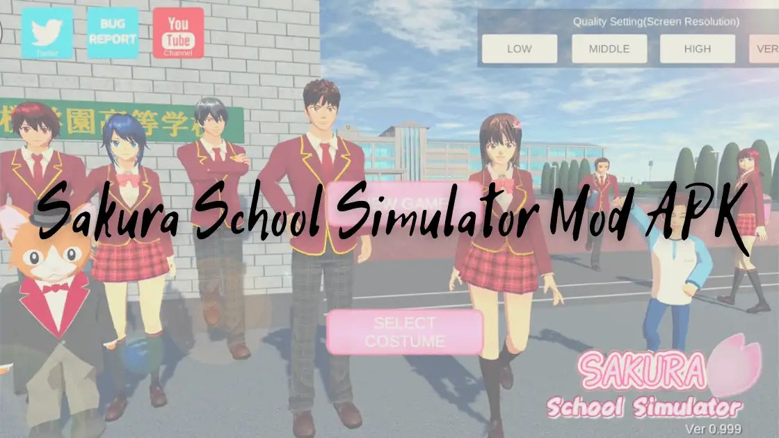 Sakura School Simulator Mod APK Modroid Unlimited Money