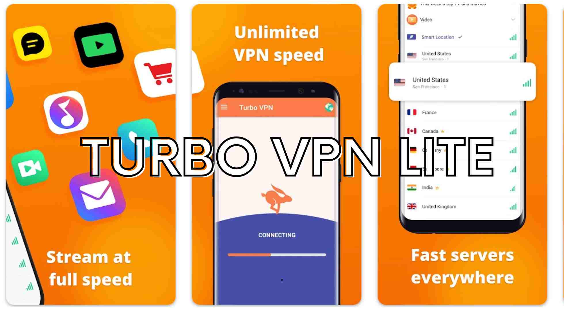Turbo VPN Lite Navigasi yang Ringan dan Gratis