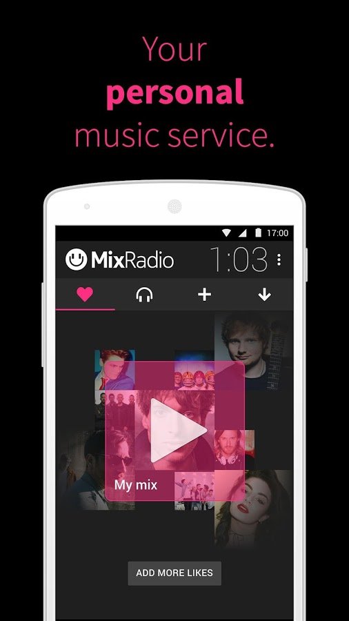 MixRadio Is Now Available For Android And IOS Devices