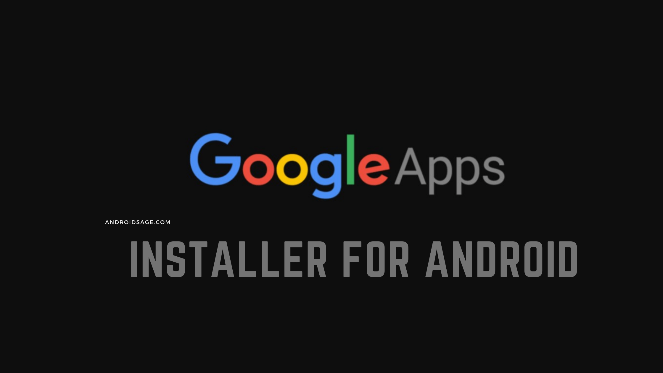 Download Google Apps Installer APK for any Android ROM Gapps