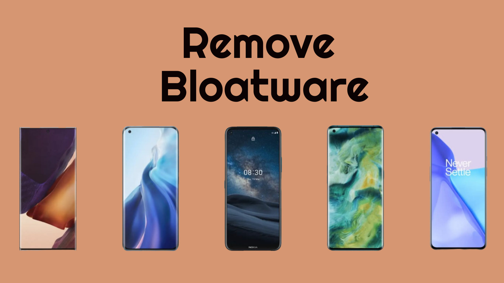 Remove Bloatware Uninstall System Apps From Any Android The Easy Way