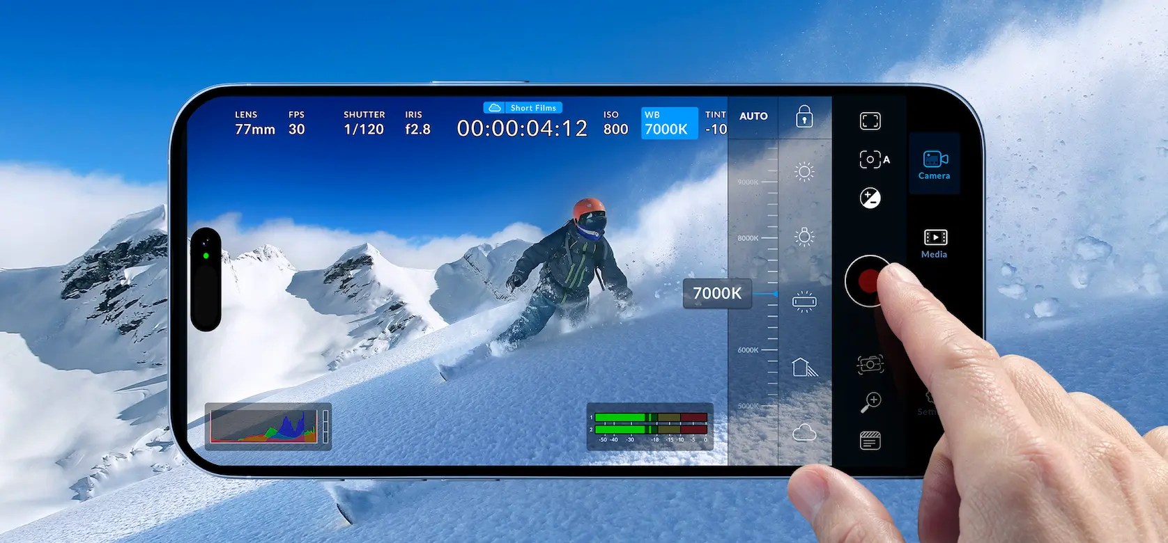 Blackmagic Camera 1.4 for Android with Sony Xperia, Oppo, Pixel, and
