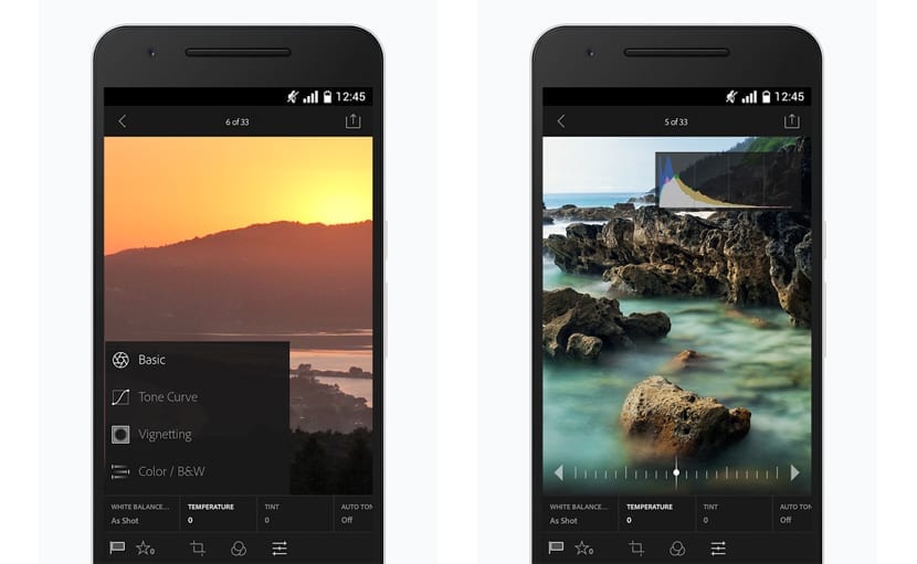 Adobe Lightroom Mobile pasa a ser totalmente gratuita Androidsis