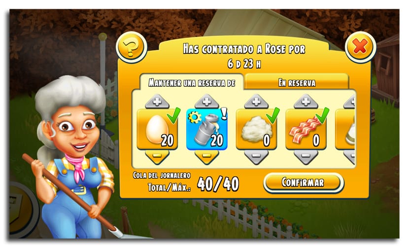 Rosa y Ernesto, los jornaleros que te ayudarán en tu granja en Hay Day