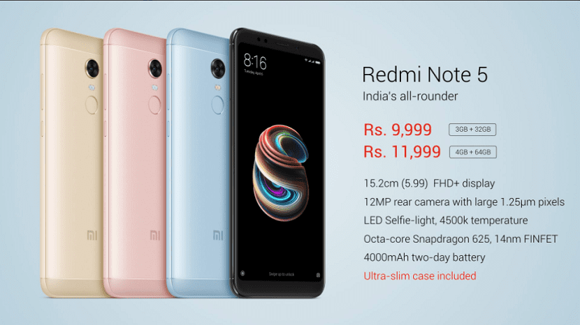 Descargar los fondos de pantalla del Redmi Note 5 de Xiaomi Androidsis