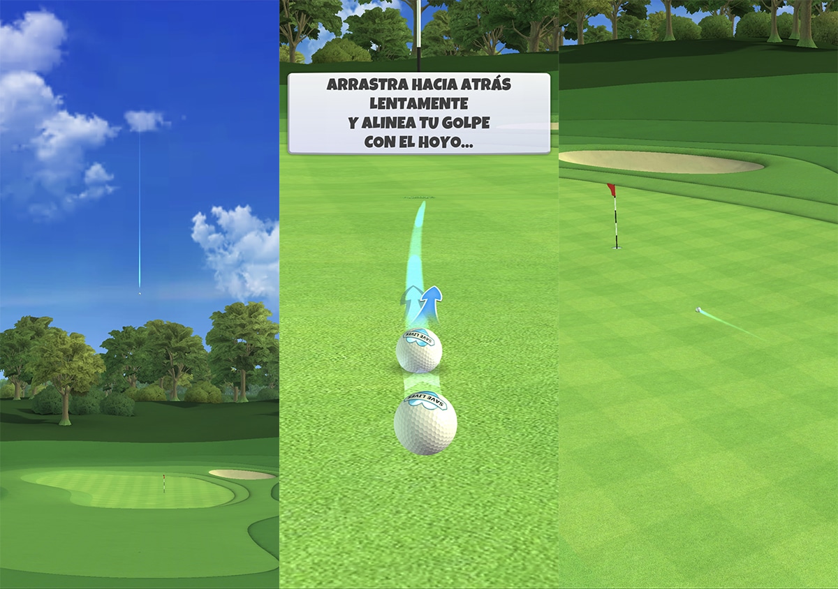 Puro freemium del bueno en Golf Clash y su arcade online multijugador