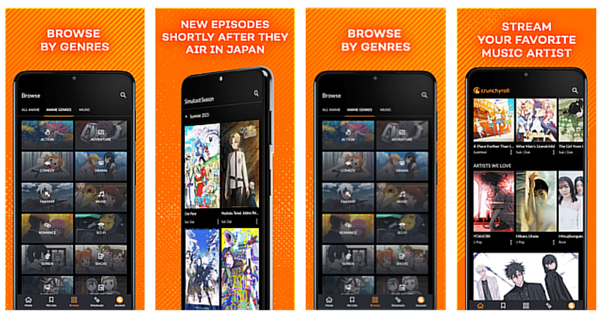 CrunchyRoll dispone de aplicación para las Smart TV de Samsung