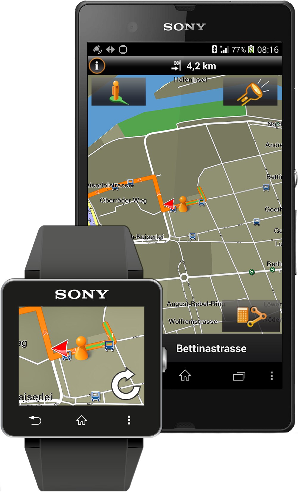 Garmin annuncia una applicazione per la navigazione in
