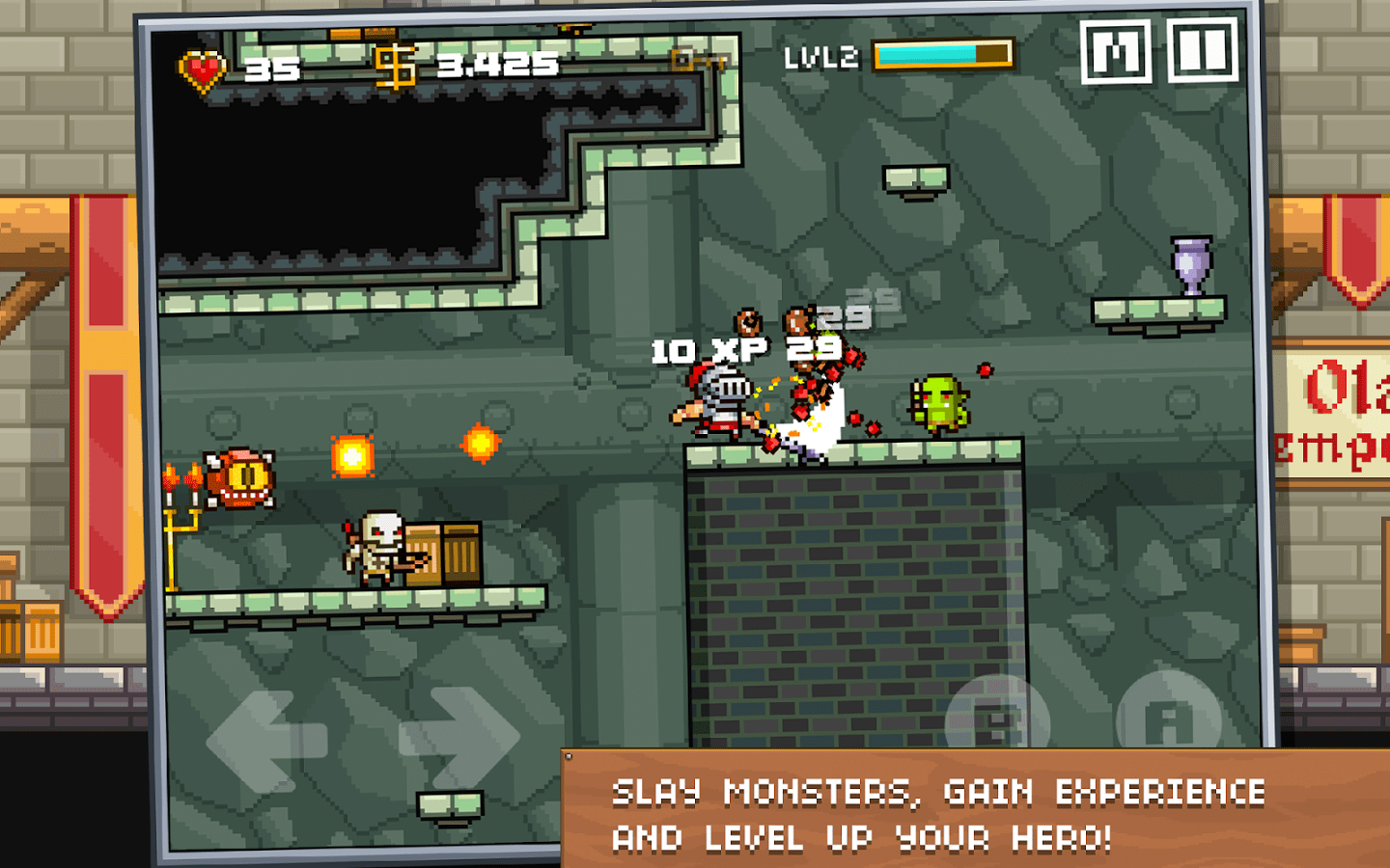 Devious Dungeon un nuovo ActionRPG procedurale 2D AndroidWorld