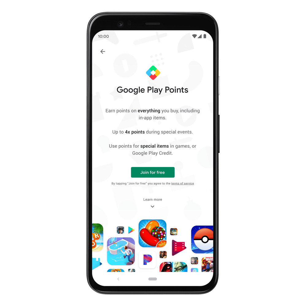 Pain Points Google lancia i Play Points più scarichi dal Play Store più vantaggi