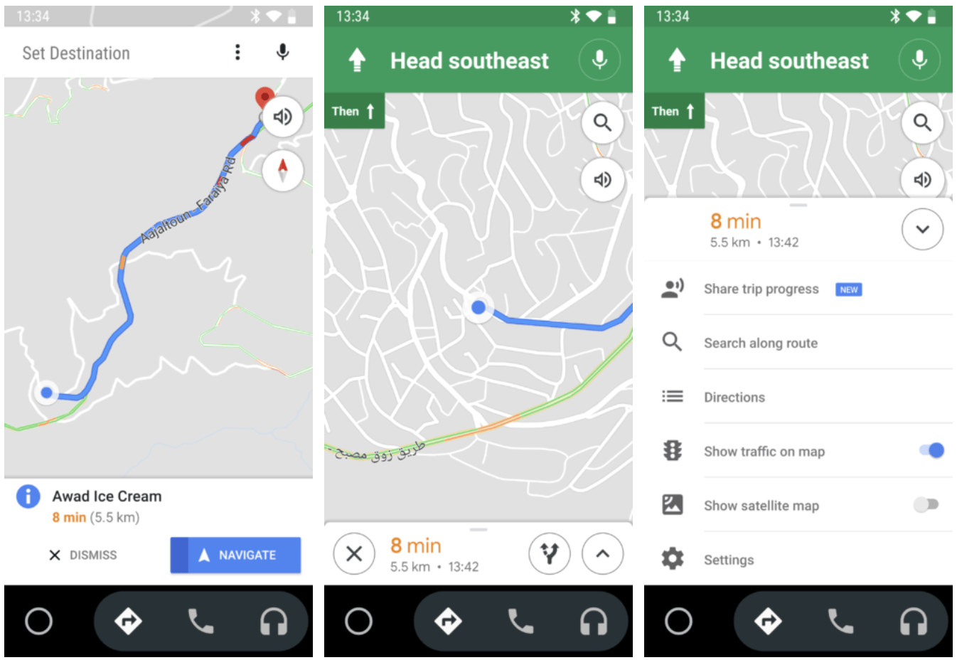 Android Auto per smartphone rifà il look a Google Maps (foto e download