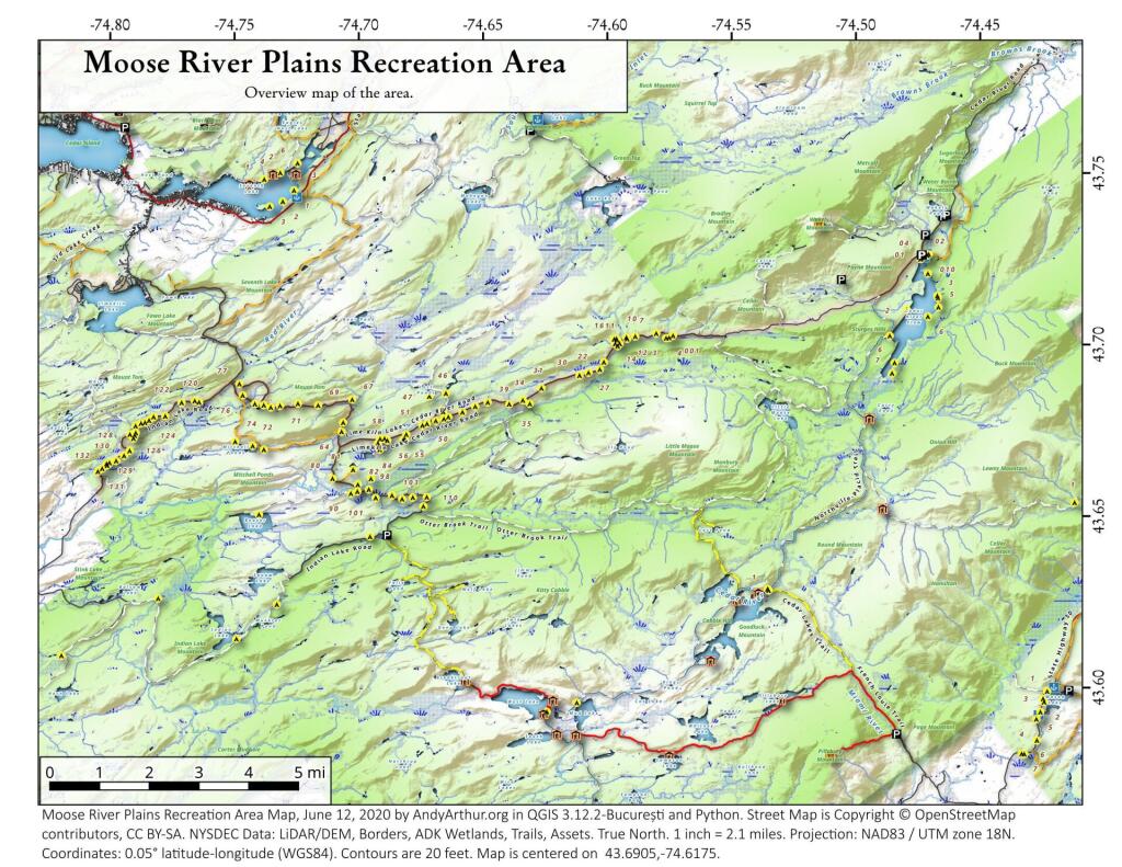 Moose River Plains Campsites Andy