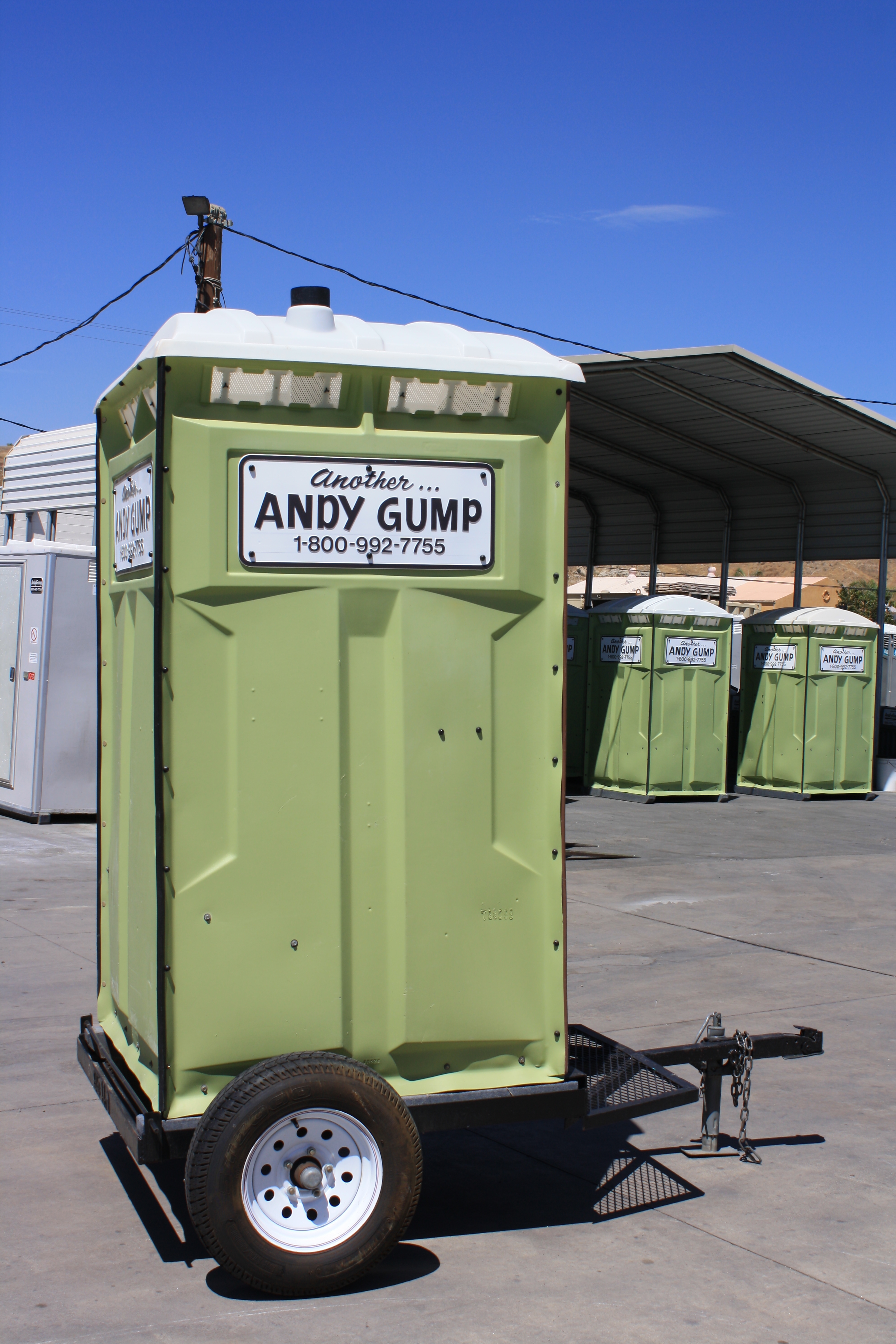 Portable Restroom Trailer Andy Gump