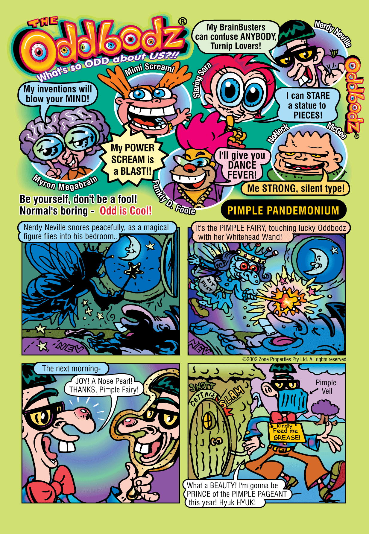 Oddbodz Comics Andy Hook