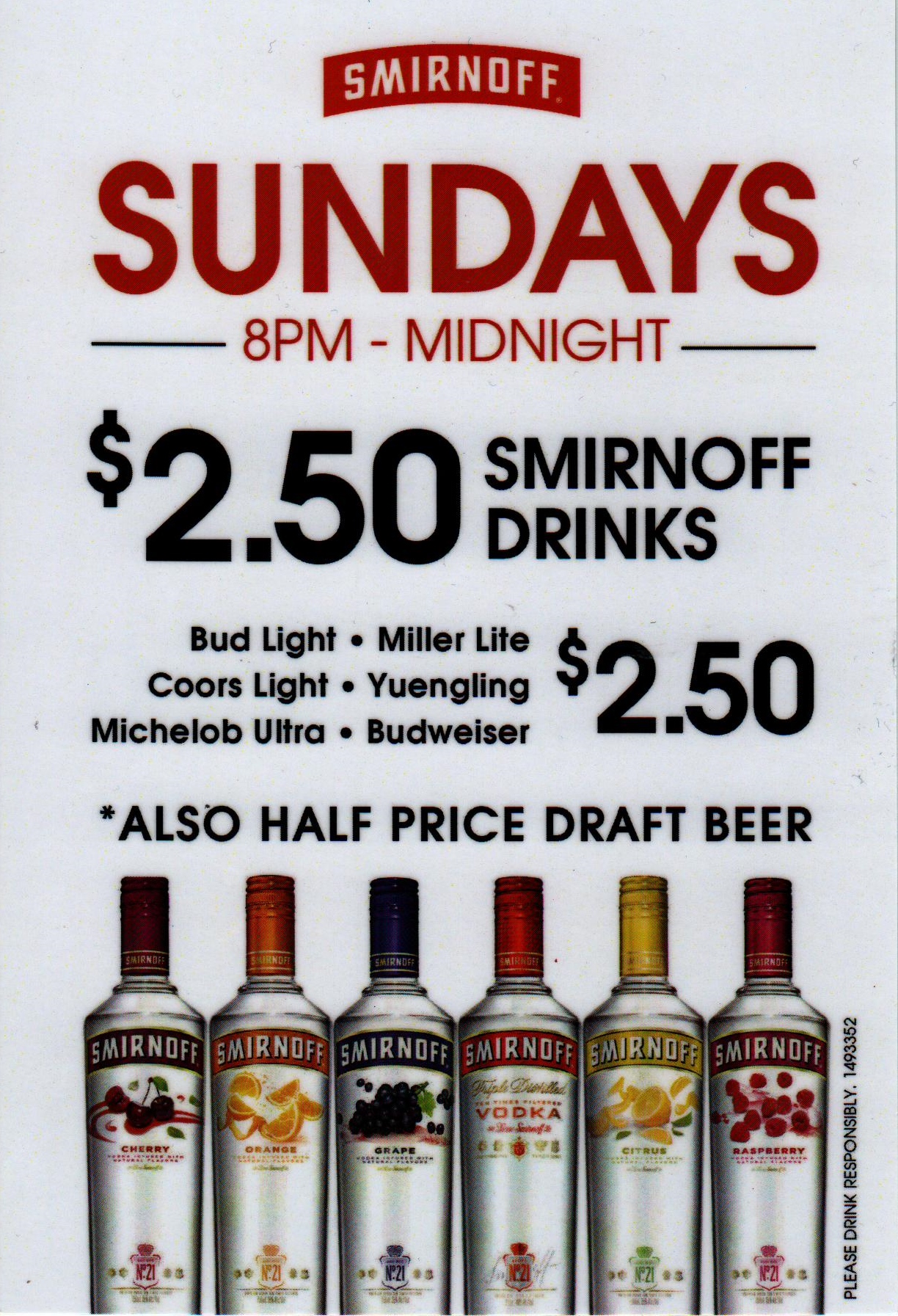 Nightly Specials Andy's Pub