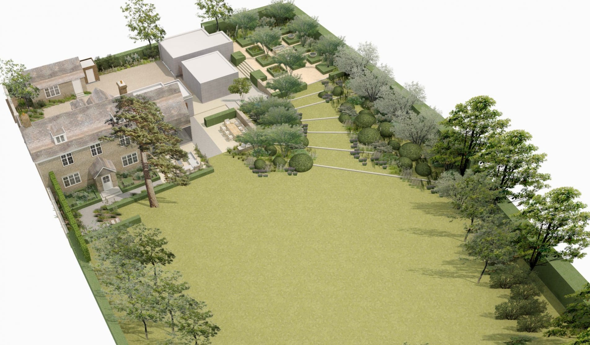 planning permission granted for grade II listed house and garden in Kent