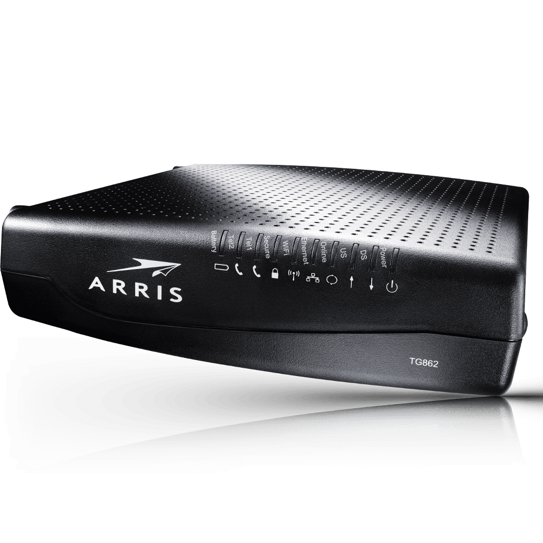 Das Arris Docsis 3.0 Kabelmodem TG862G hat WLAN nach 802.11n