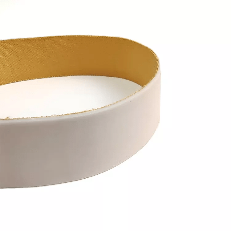 Seamless high temperature resistant silicon flat conveyor belt for