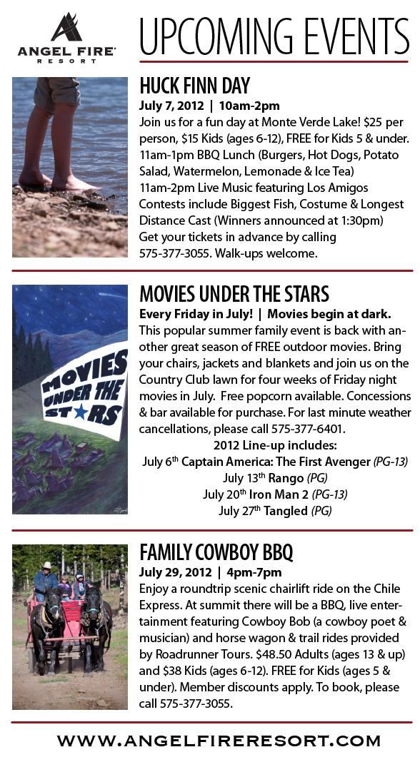 Angel Fire Resort Events Angel Fire, New Mexico