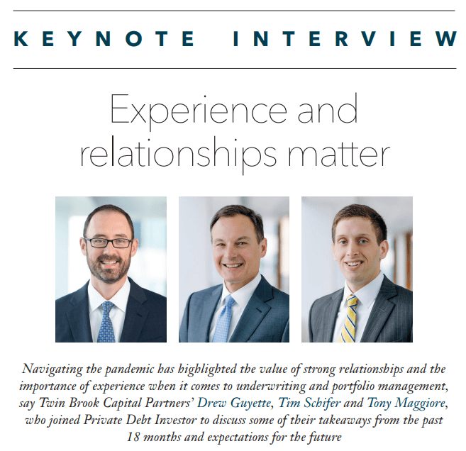 Experience and Relationships Matter Angelo Gordon Angelo Gordon