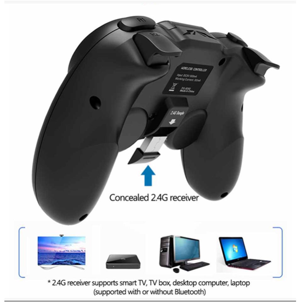 A mobile game controller for Android and iOS Angkor Panda