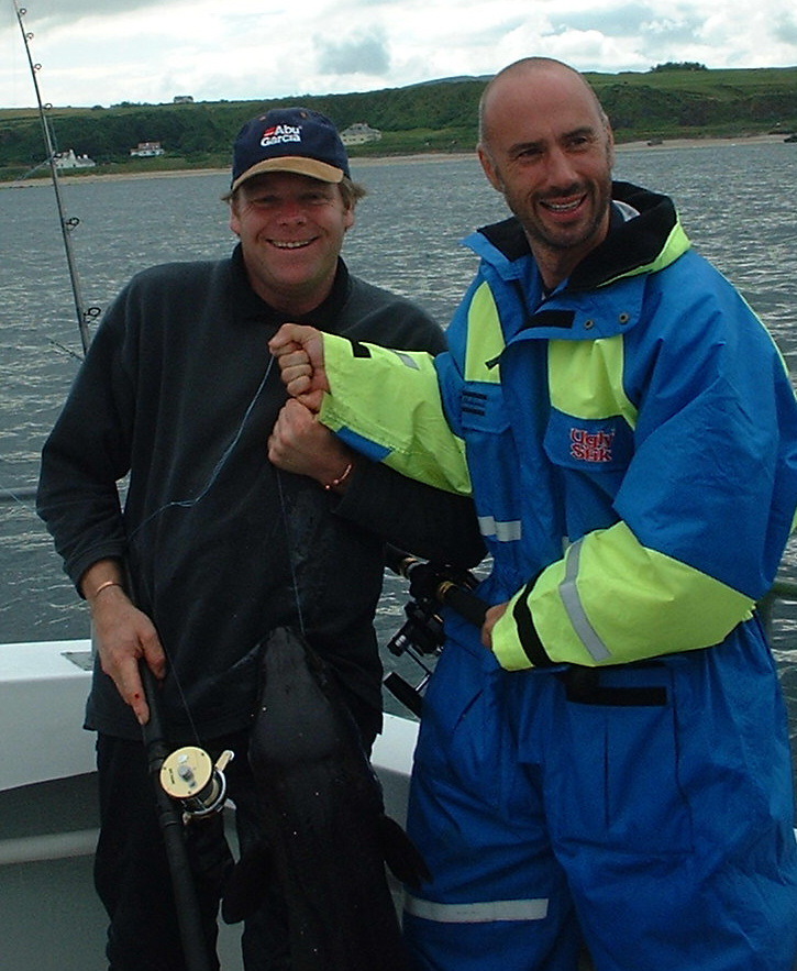 Ballycastle sea angling terrys travels, sean mckay, antrim coast