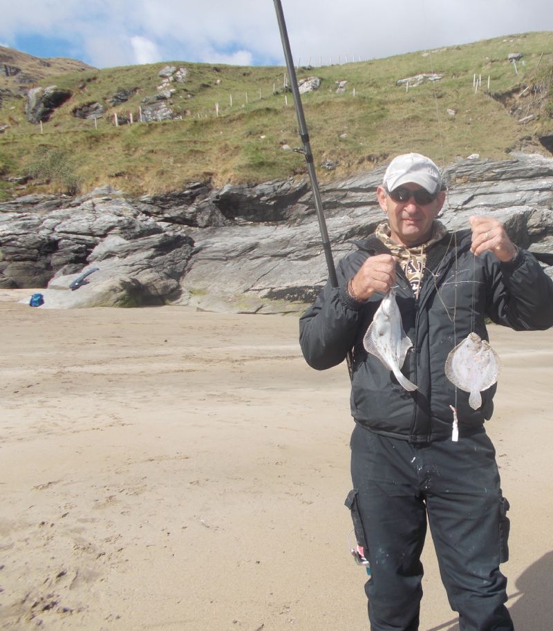 shore angling Donegal, Terrys travels, beach fishing in Ireland
