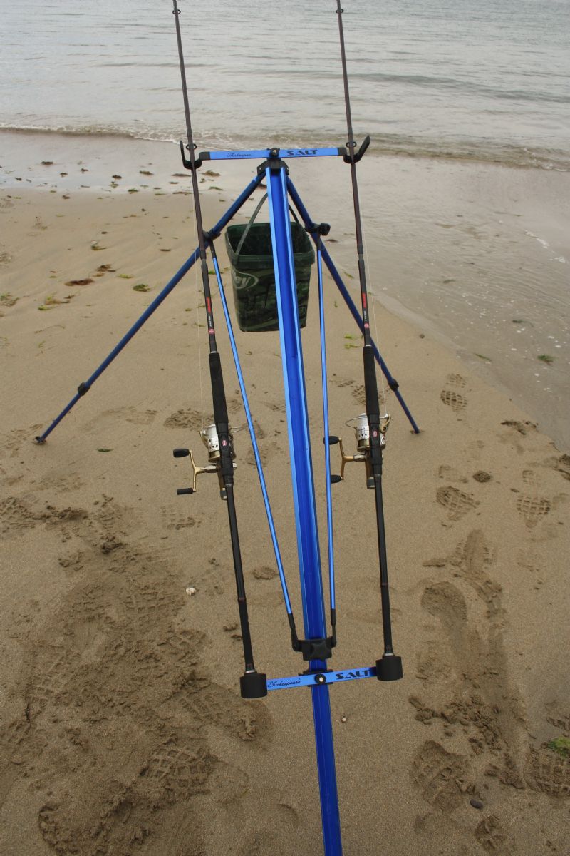 Shakespeare Salt Beach Rest, shore angling, beach fishing, rod rests