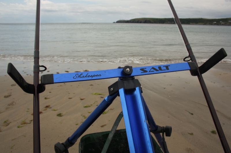 Shakespeare Salt Beach Rest, shore angling, beach fishing, rod rests