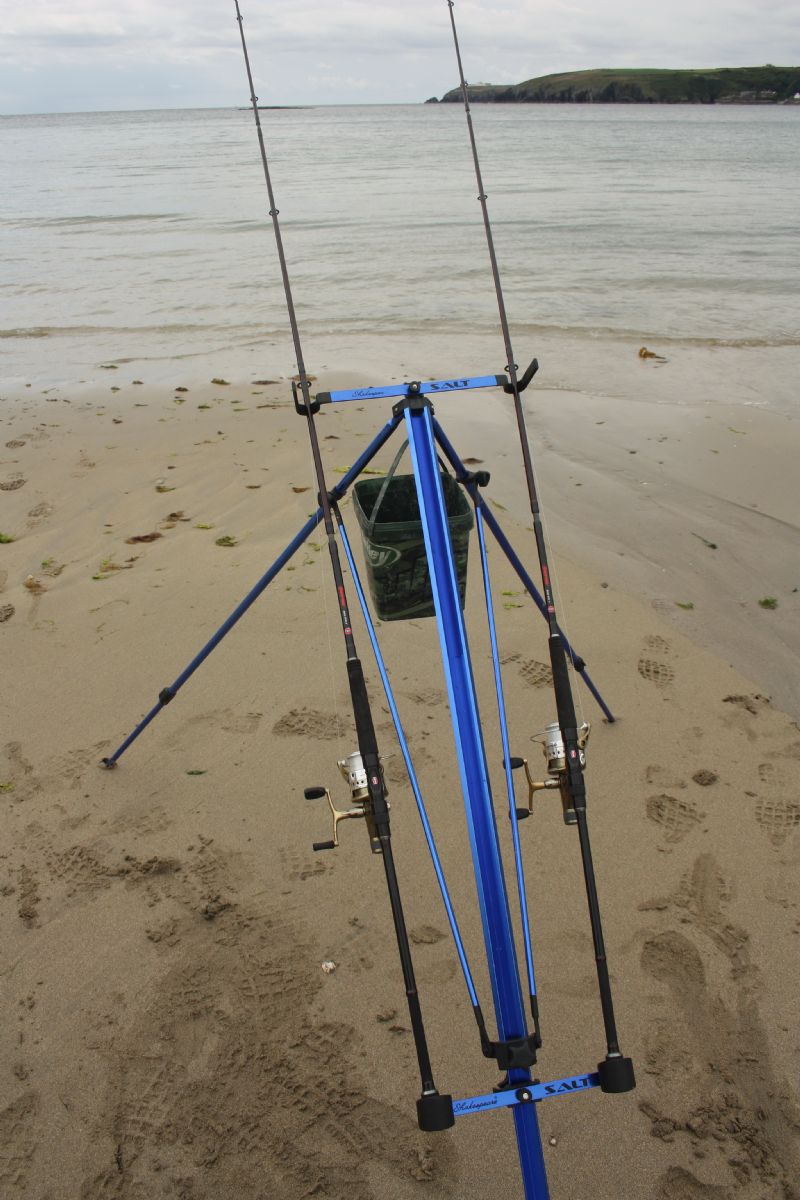 Shakespeare Salt Beach Rest, shore angling, beach fishing, rod rests