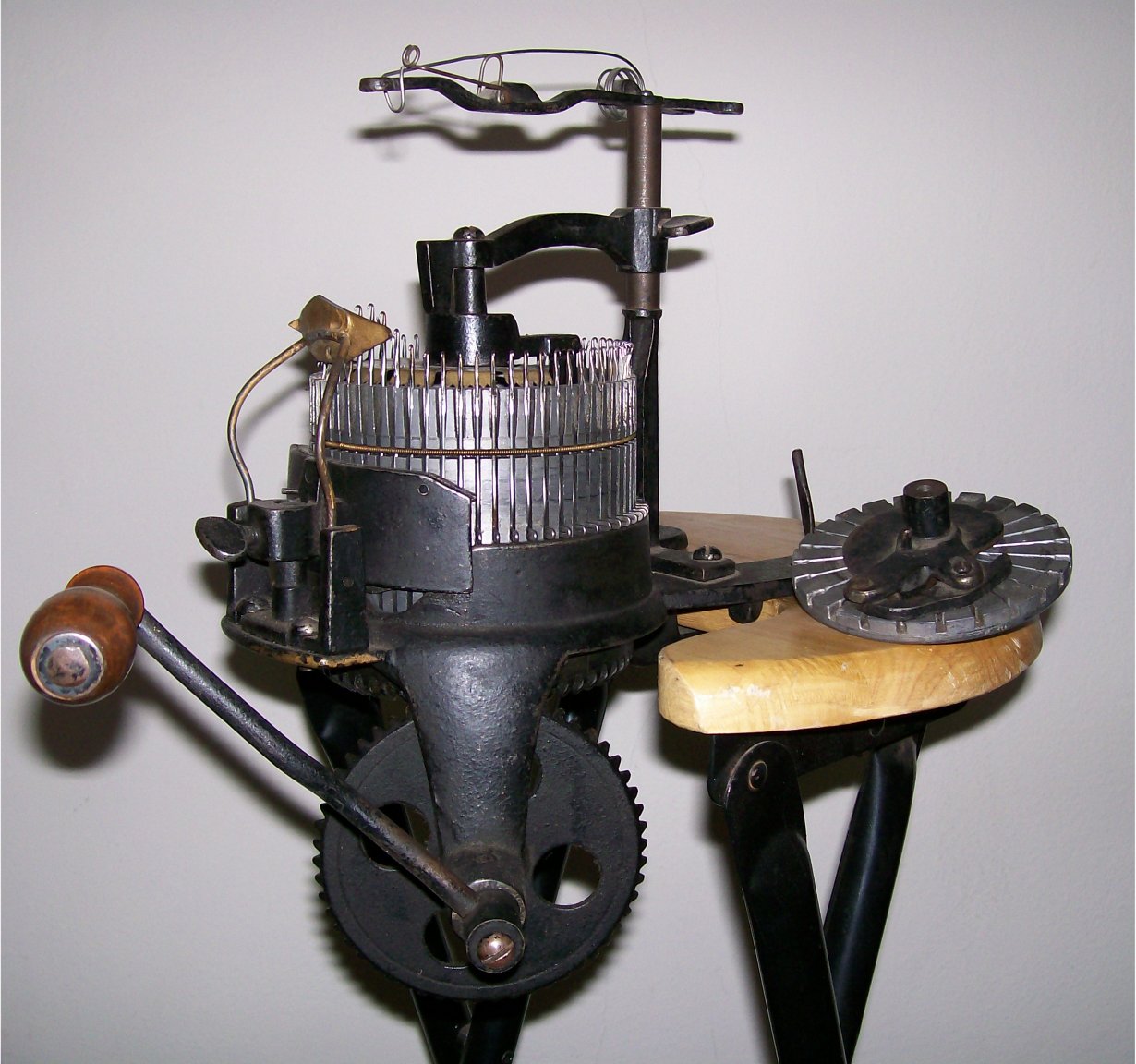 Gearhart Sock Knitting Machine Photos