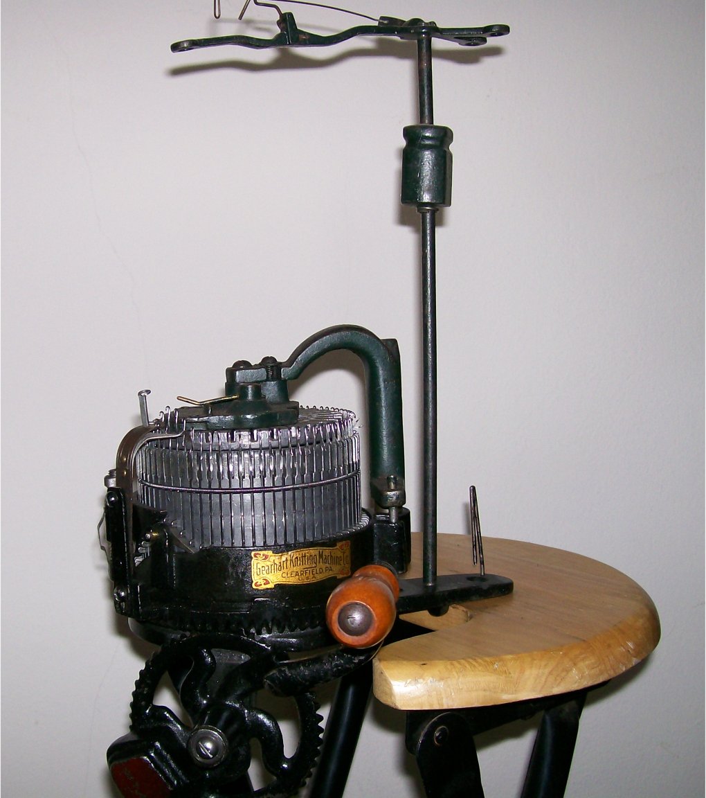 Gearhart Sock Knitting Machine Photos