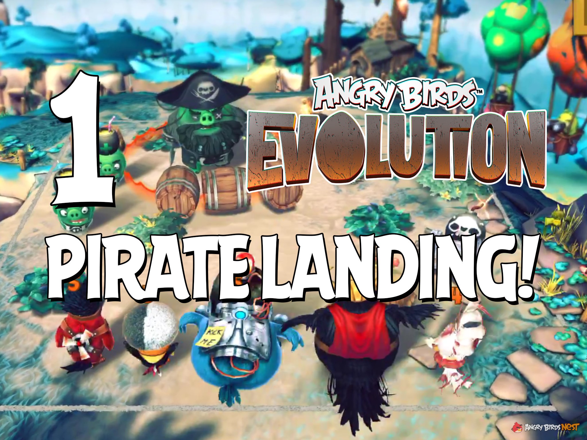 Angry Birds Evolution Christmas Event 2023 Angry Birds Evolution Part 1 Pirate Landing Event AngryBirdsNest