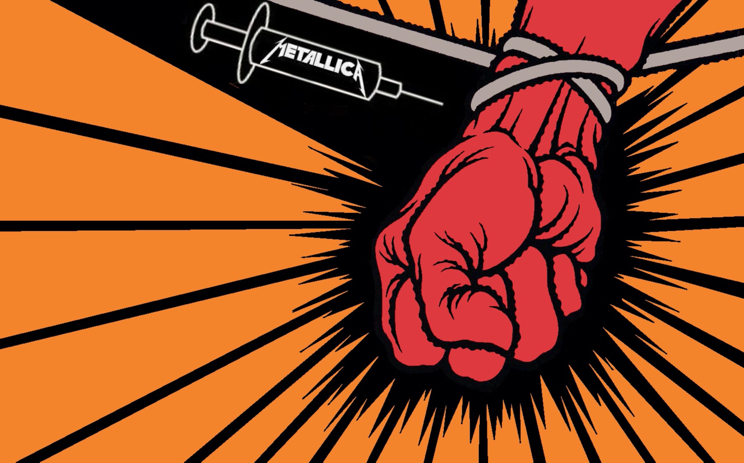 Bleeding Us Metallica Unveil Their Own Branded COVID Vaccine Angry