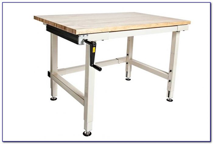 Motorized Height Adjustable Workbench Bench Home