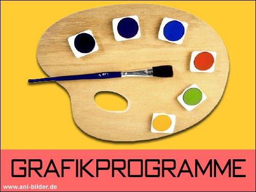Grafikprogramme Programme für die Grafikbearbeitung