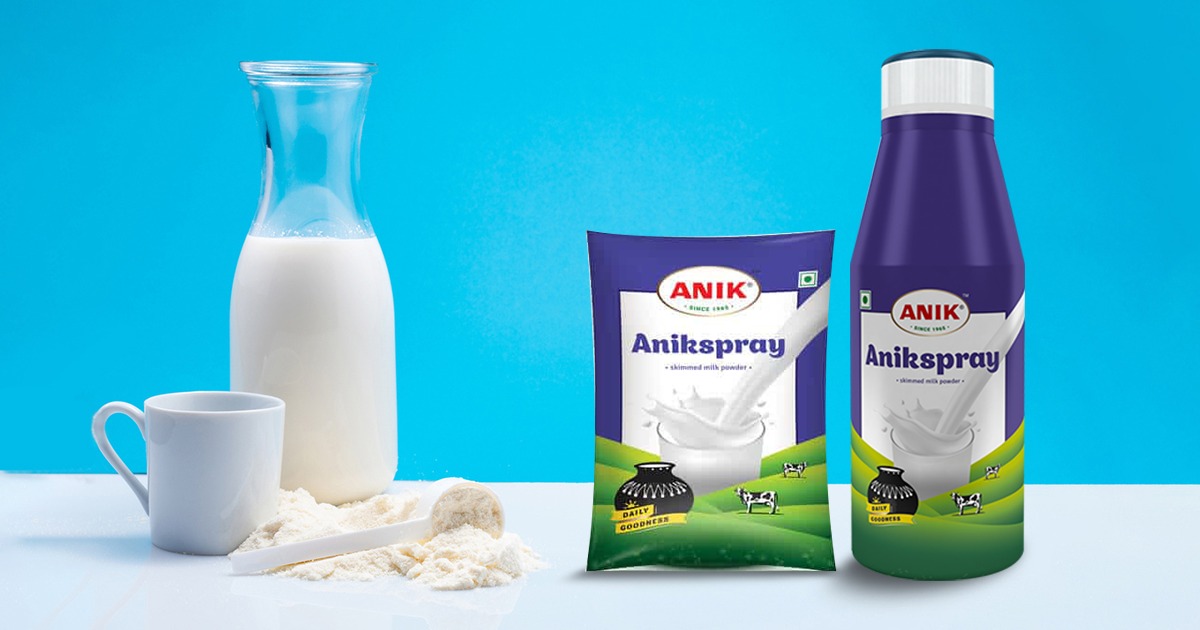 How is milk powder produced? Anik