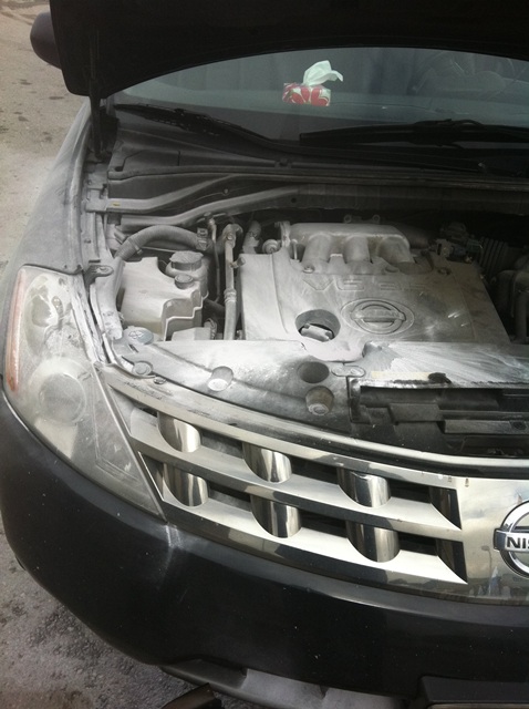 So my '03 Murano caught on fire | Nissan Murano Forum