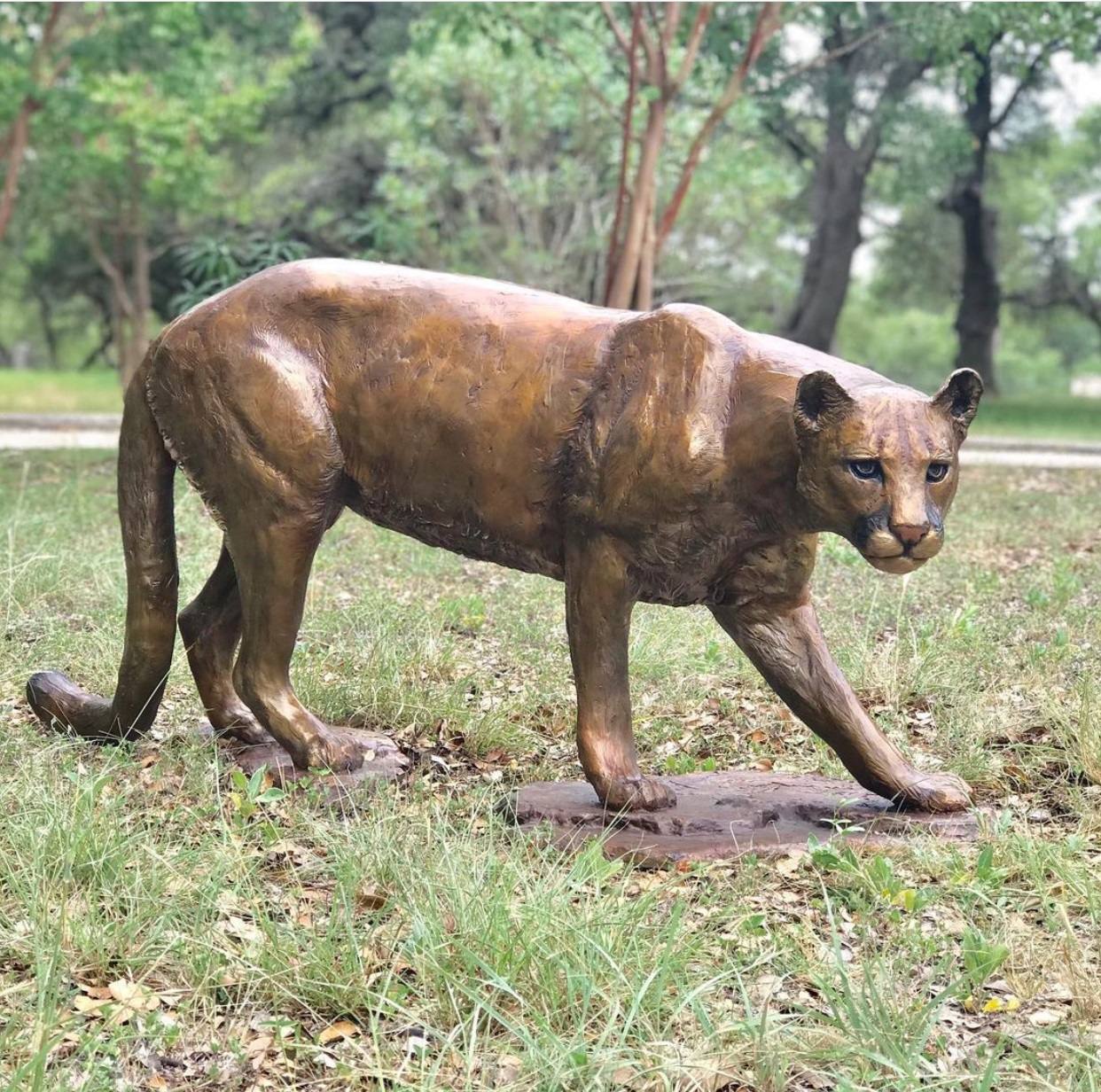 Cheetah Sculptures Animal Sculptures