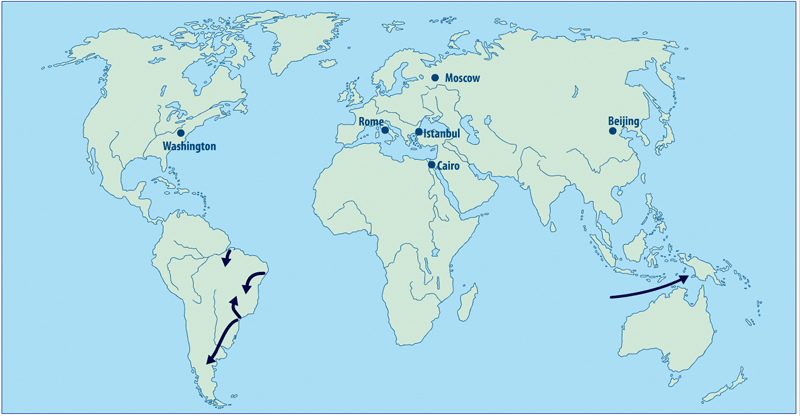 Events 1601 to 1803