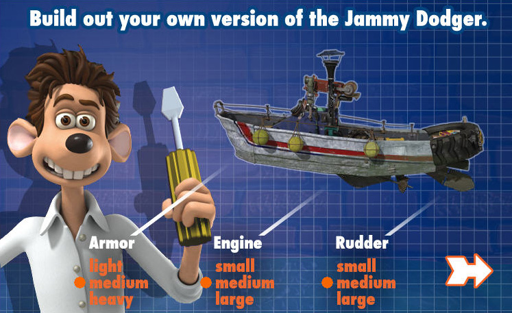 DreamWorks/Mark create Flushed Away online game Animated Views