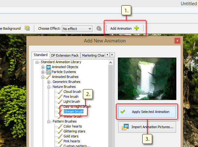 DP Animation Maker for Windows 7 Easytouse animation