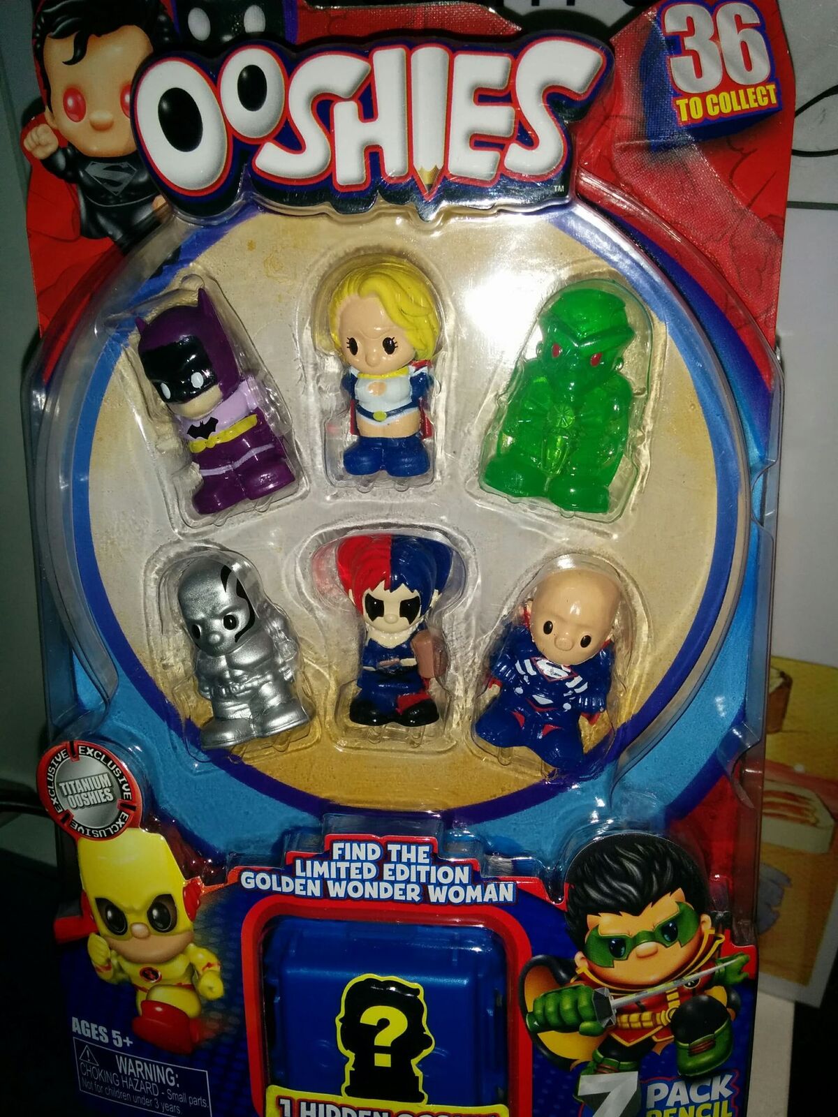 Ooshies DC Comics Series Four 7 Pack 2