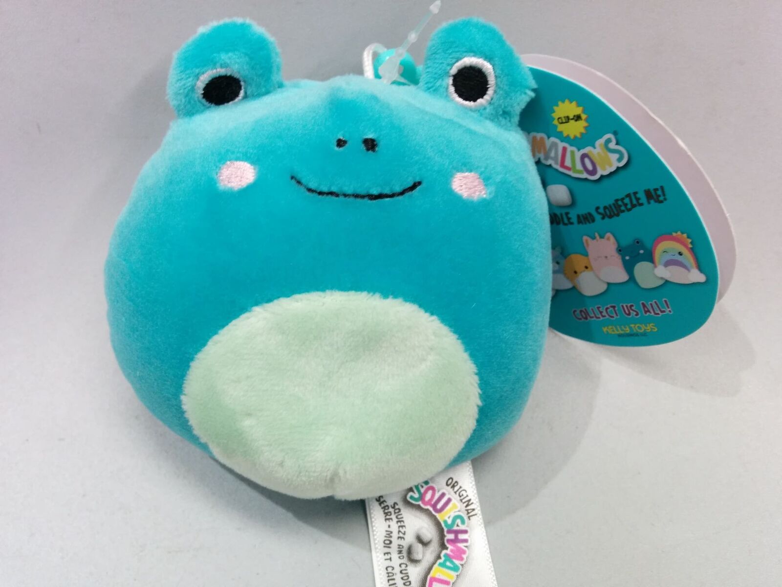 Squishmallows 3.5 inch Clip Plush Ludwig The Green Frog (Limit