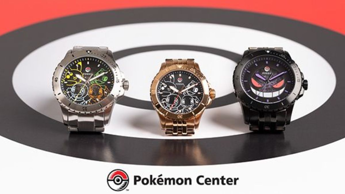 The Pokemon x Fossil collab unveils stunning limited edition watches