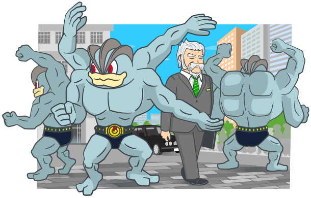 Machamp Gym Reveals Amazing Anecdotes About MuscleBound Pokemon Interest Anime News Network