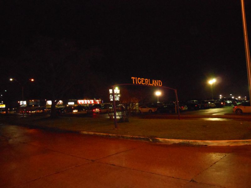Tigerland near LSU in Baton Rouge, LA